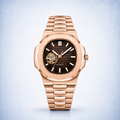 Nautilus Open Heart - Brown & Or Rose