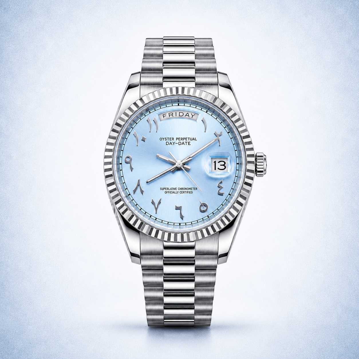 Arabic Dial - Ice Blue