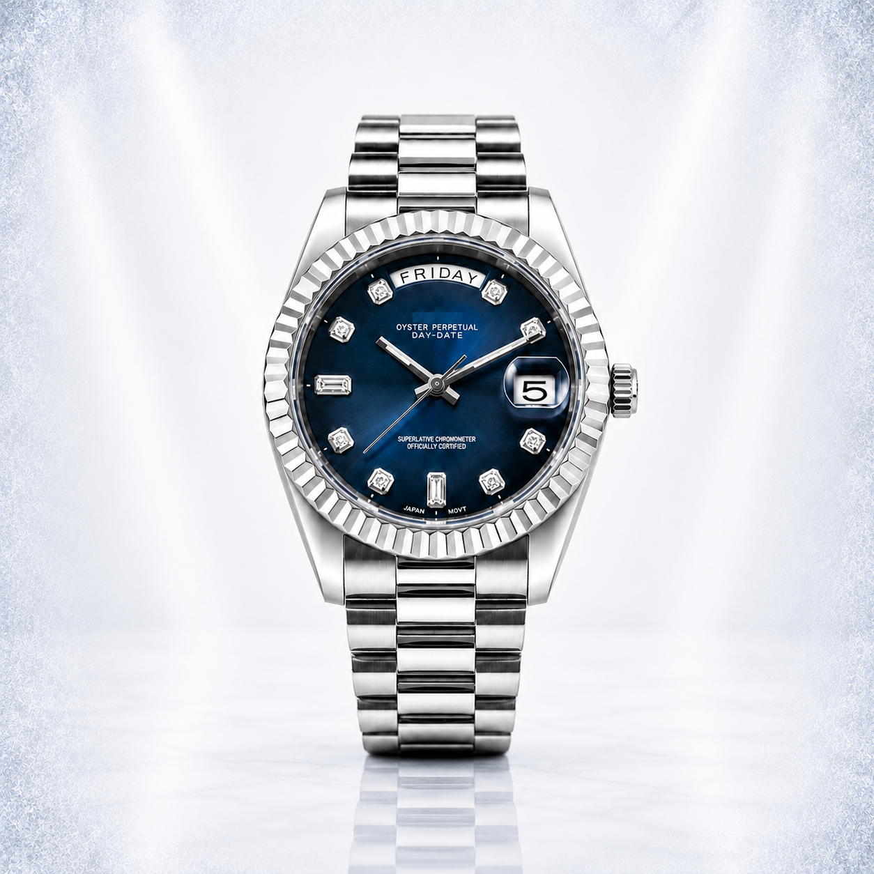 Daydate diamonds - Midnight Blue